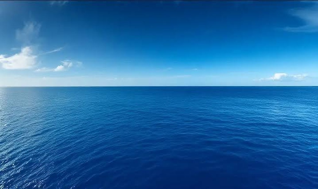 Office with ocean view